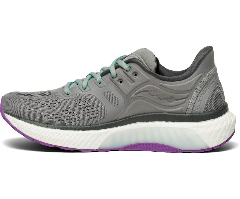 Saucony Hurricane 23 Women's Running Shoes Grey | Canada 155NWYB